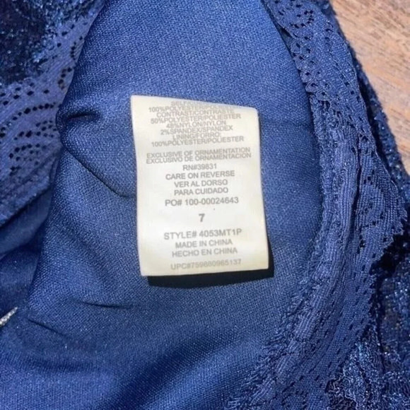 Sequin Hearts Lace Skater Girl Dress ❤️ - Picture 5 of 5